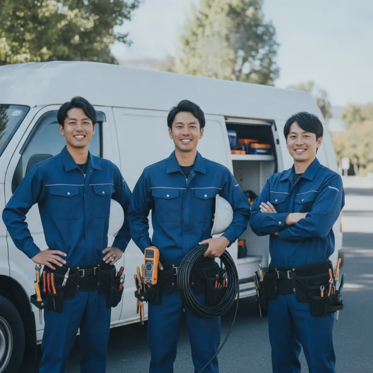川口市での作業